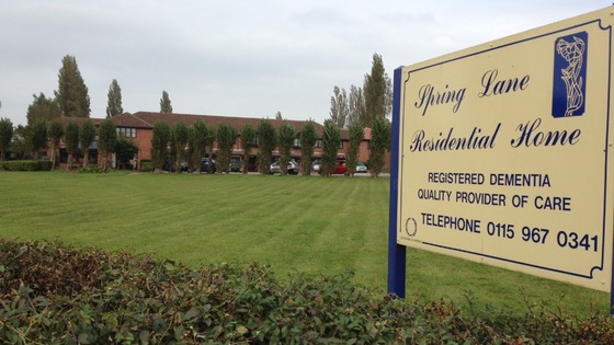 Spring Lane Residential Home provided care for people with dementia