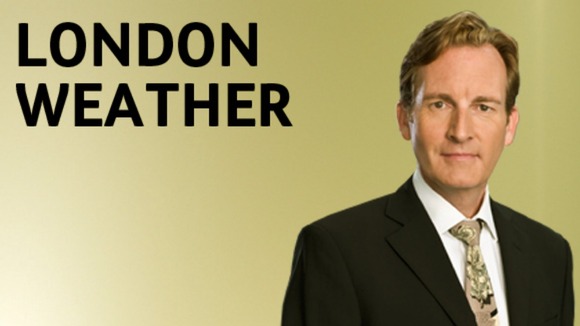 London Tonight Weather Presenter Robin McCallum.