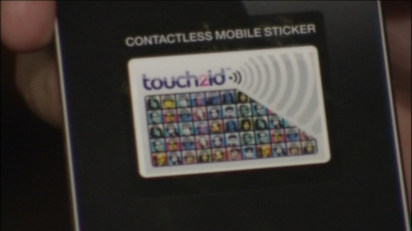 touch2id sticker