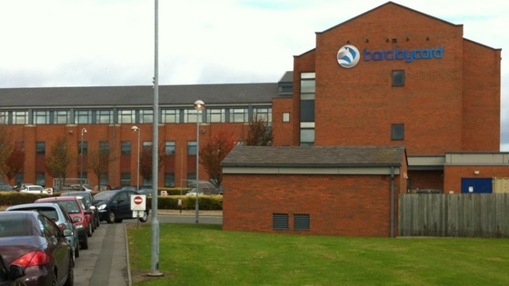 Barclaycard offices in Thornaby where around 275 Firstsource jobs are are expected to lose their jobs.