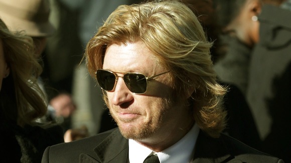 Hairdresser Nicky Clarke arrives at St Paul's Cathedr
