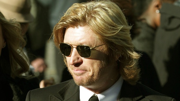 Hairdresser Nicky Clarke arrives at St Paul's Cathedr