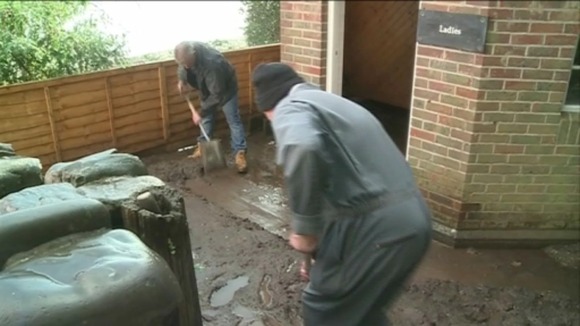Flood clean up