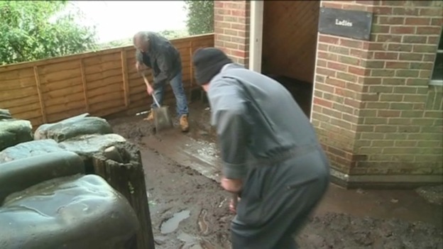 Flood clean up