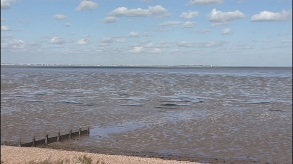 The Thames Estuary off the Isle of Grain