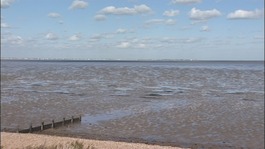 The Thames Estuary off the Isle of Grain