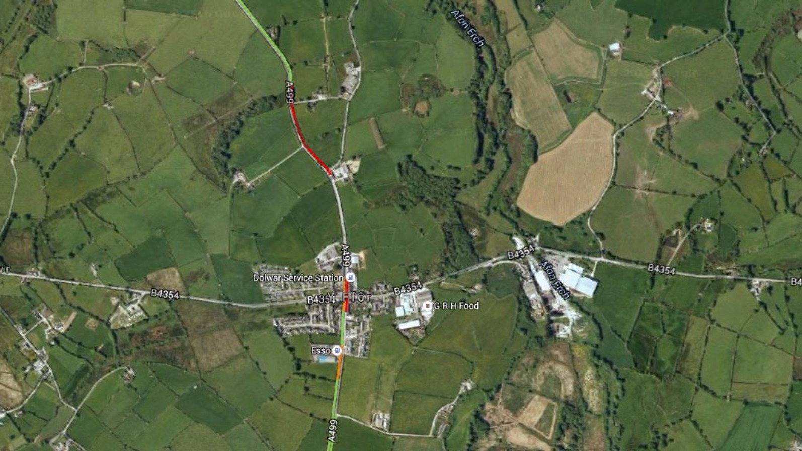 Road Closed After Serious Accident Near Pwllheli Wales Road Closed After Serious Accident Near Pwllheli Wales