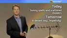 Simon Parkin in front of weather photo