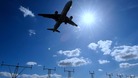 A plane takes off from Heathrow