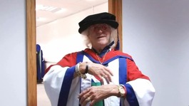 Jimmy Savile at the University of Bedfordshire in 2009