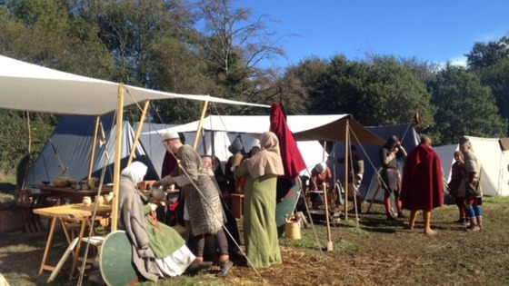 Battle of Hastings re-enactors 