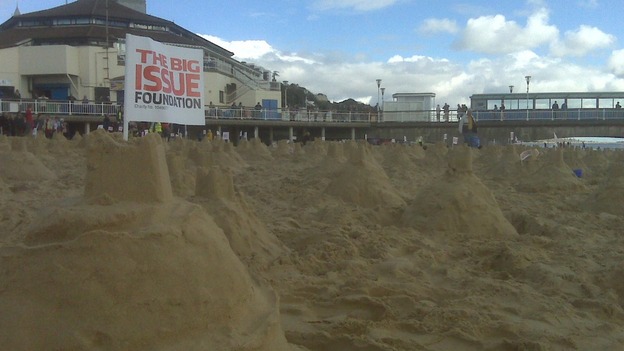 Sandcastles in Bournemouth