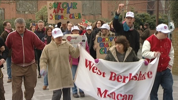 West Berks protest