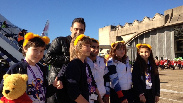 Dreamflight youngsters & Paralympians