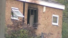 House caught in blaze in Harlow in Essex.