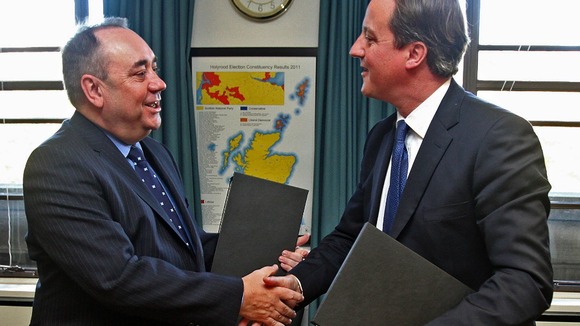 Scotland's First Minister and the Prime Minister