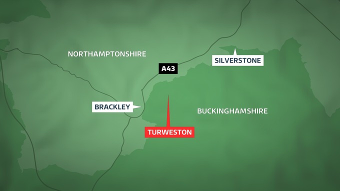 Map showing where it happened.