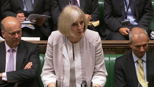 Home Secretary Theresa May