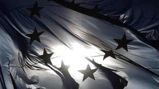 An EU flag