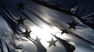 An EU flag
