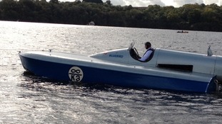 Bluebird K3 at Bewl Water