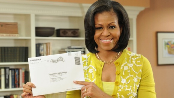 US presidential election: Michelle Obama tweeted that she "couldn’t wait for Election Day"