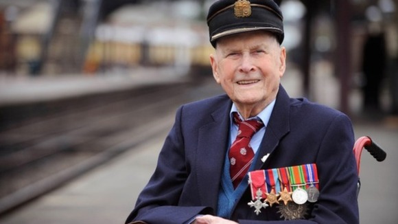 Bernard Holden MBE said 'steam was in his blood'.