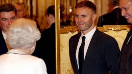 The Queen meets Gary Barlow