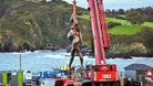 A 65ft Damien Hirst statue erected