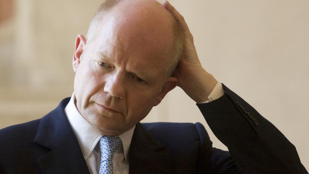 Britain's Foreign Secretary William Hague