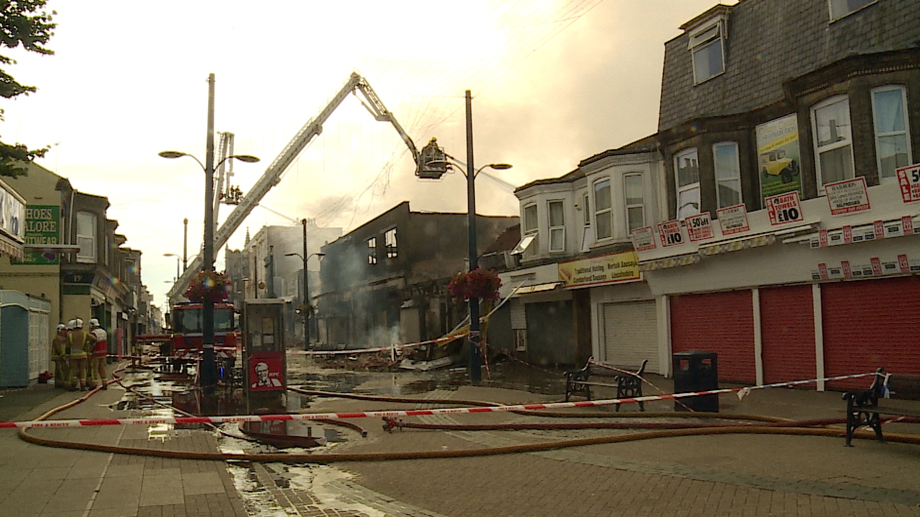 Owner of building destroyed in Great Yarmouth fire calls for town to