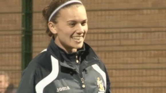 Holly Searson from Nottingham will be taking part in the National Lottery Olympic Park run in London