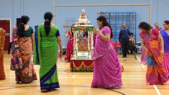 Navratri celebrations get underway in Leicester