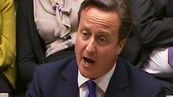 Prime Minister David Cameron