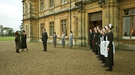 A scene from ITV1's Downton Abbey