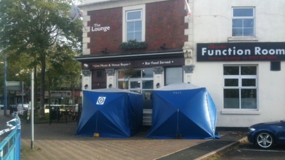 Officers were called to The Lounge Bar at Market Place in Great Bridge just before 11pm last night.   