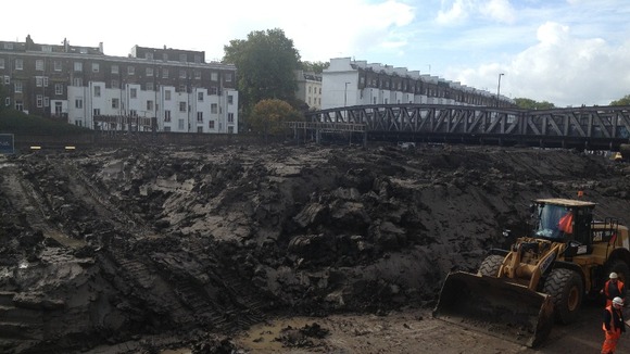 Mud mountain.
