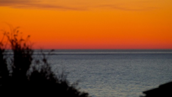 Sunrise at Winterton on the Norfolk coast