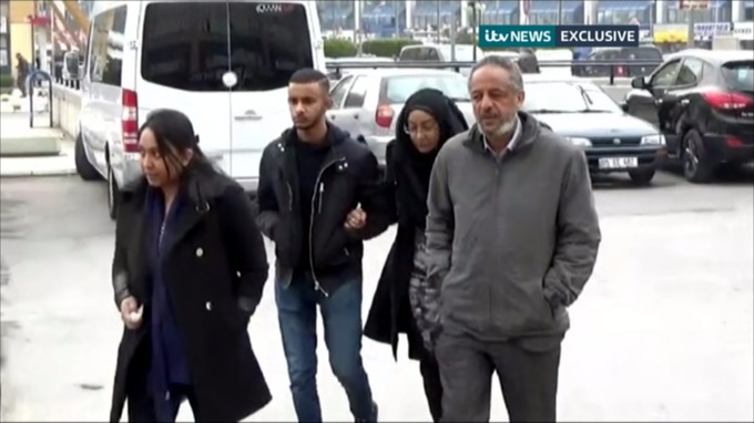 ITV News followed relatives of the girls to Turkey as they retraced their journey.