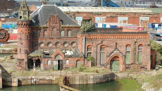 Langton Dock Pumphouse, Bootle, Merseyside 