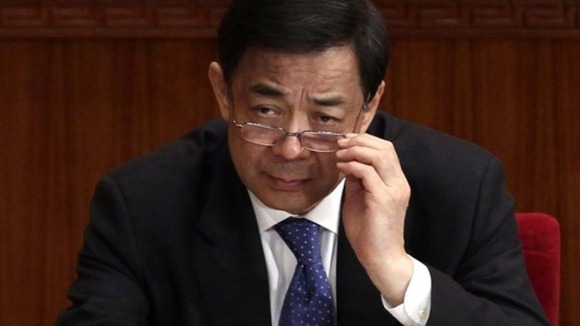 Chinese politician Bo Xilai