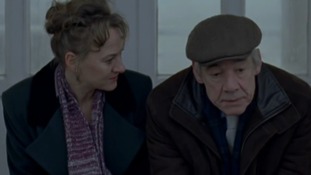 Roger Lloyd Pack with Co-star Niamh Cusack