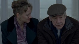 Roger Lloyd Pack with Co-star Niamh Cusack