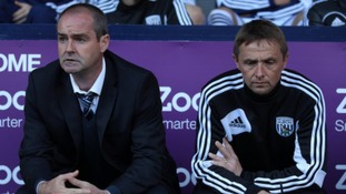 West Brom manager Steve Clarke (left) and joint assistant coach Kevin Keen have overseen an impressive start to the season.
