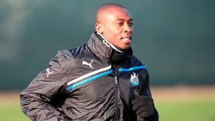 Newcastle United striker Shola Ameobi suffered alleged racist abuse on the social networking site, Facebook.