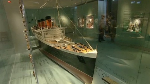Titanic model, SeaCity Museum