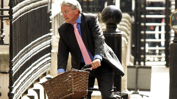 Andrew Mitchell arrives at No 10 Downing Street earlier this year