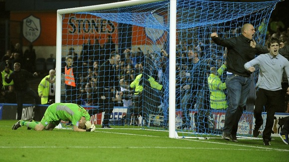 Leeds boss Neil Warnock said the fan who shoved Kirkland should be jailed