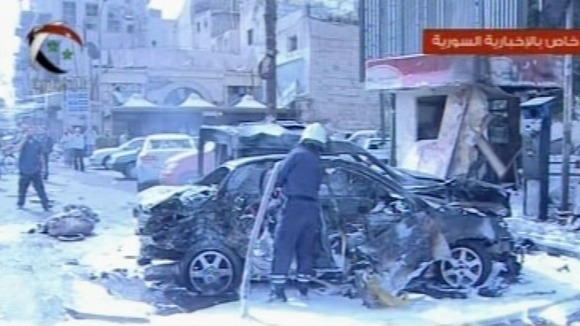 Damascus car bombing