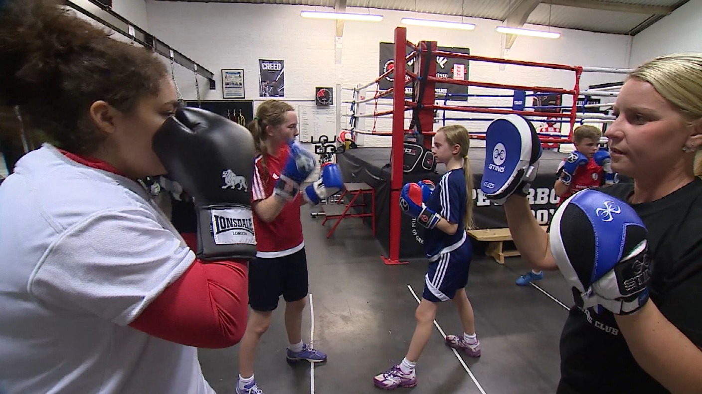 IATGB Peterborough Boxing Club joins in on the nation's biggest sports